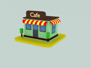 Cafe Modello 3D