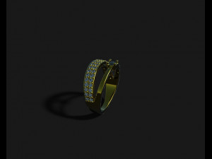 engagement ring 3Dプリントモデル
