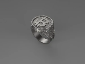 ring bitcoin 3D Print Model