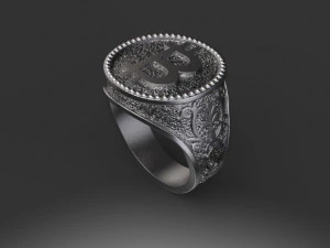 ring bitcoin 3D Print Model