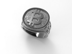 ring bitcoin Modèles 3D en vedette