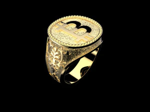 ring bitcoin 3D Print Model