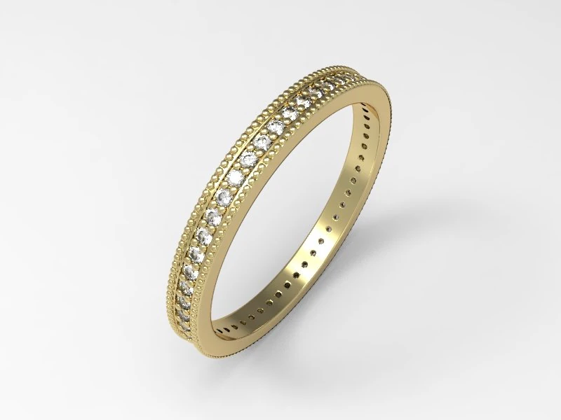 ring thin 3D Print Model .c4d .max .obj .3ds .fbx .stl .blend 