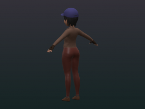Charming deva Model 3D