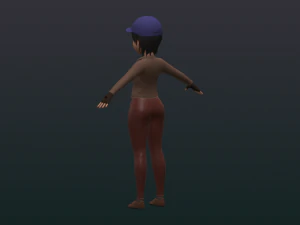 Charming deva 3D Model