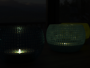 candlestick Modèles 3D en vedette