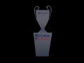 youth indoor soccer league trophy 3D Models