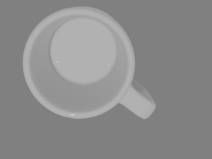 empty glass Modelo 3D