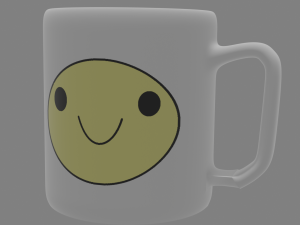 empty glass Modelo 3D
