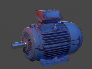 Electric Motor 3D Model