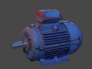 Motore elettrico Modello 3D