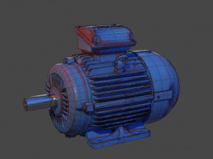 Electric Motor 3D Model