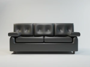 stylized sofa 3D Model