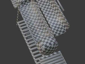 brazier from a gas cylinder low-poly 3D 模型