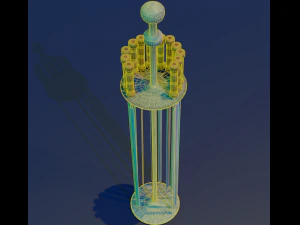 skewer low-poly 3D Model