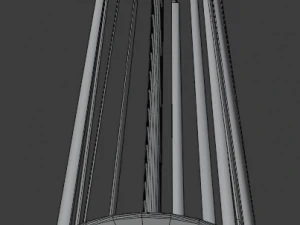 skewer low-poly 3D Model