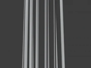 skewer low-poly 3D Model