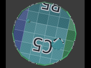 metal barrel with elements of dirt rust and stickers 3D 모델