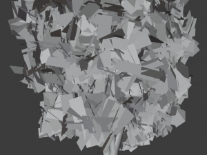 realistic oak medium size Model 3D