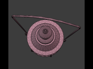 stylized medieval kerosene lamp 3D 模型