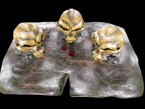 Stylized magic skulls 3D मॉडल