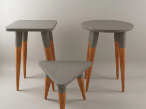 small table01 3D Model