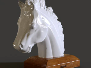 Pferdekopf 3D Modell