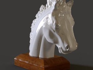 horse head 3D Model