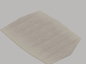 peigne 2 rug Modelo 3D