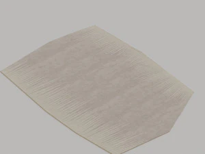 peigne 2 rug 3D Model