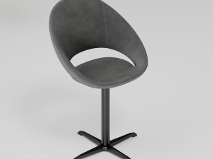 crescent piston stools colection 3D Модель