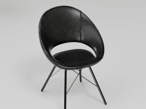 crescent piston stools colection 3D Модель