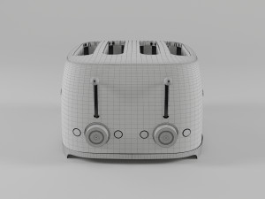 smeg toaster Modelo 3D