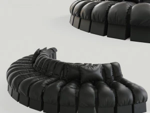 трансформируемый диван мамба 3D Модель