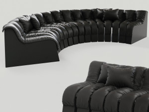 mamba variable sofa 3D Модель
