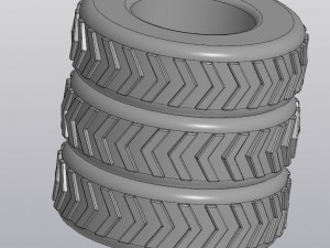 flowerpot car tires 3D प्रिंट मॉडल