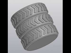 flowerpot car tires Modelo de Impressão 3D