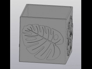 flowerpot crazy flower grower Modelo de Impressão 3D