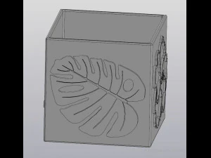 flowerpot crazy flower grower 3D Print Model