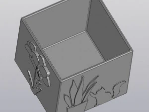 flowerpot crazy flower grower 3D Print Model