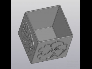 flowerpot crazy flower grower Modelo de Impressão 3D