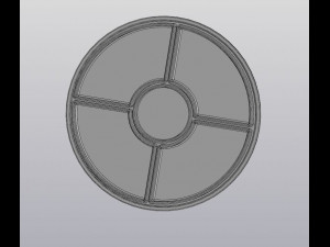 flowerpot 5 pots 3D Принт Модель