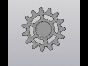 flowerpot pinion 3D Baskı Modeli