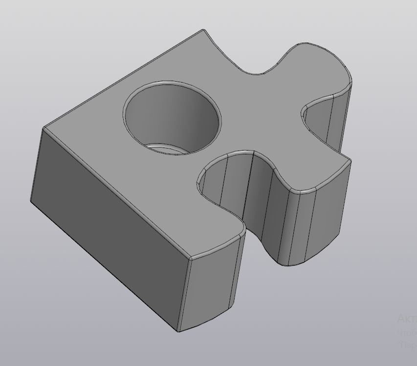 Головоломка 3d модель. Головоломка 3д модель.