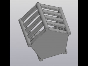 orchid flowerpot 3D 打印模型