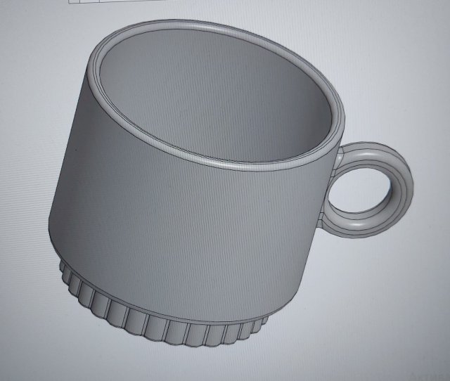 coffee cup 3Dプリントモデル .c4d .max .obj .3ds .fbx .stl .blend