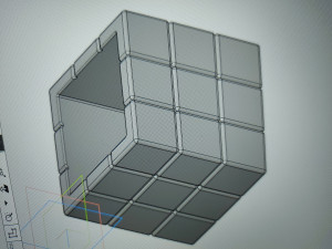 flowerpot rubiks cube 3D Baskı Modeli