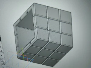flowerpot rubiks cube 3D Print Model