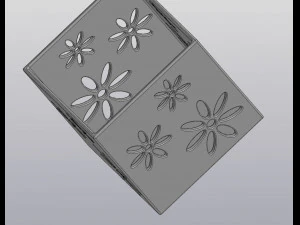 flowerpot meadow flowers 3D Print Model