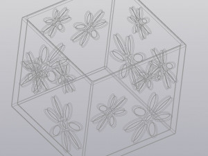 flowerpot meadow flowers 3D Принт Модель